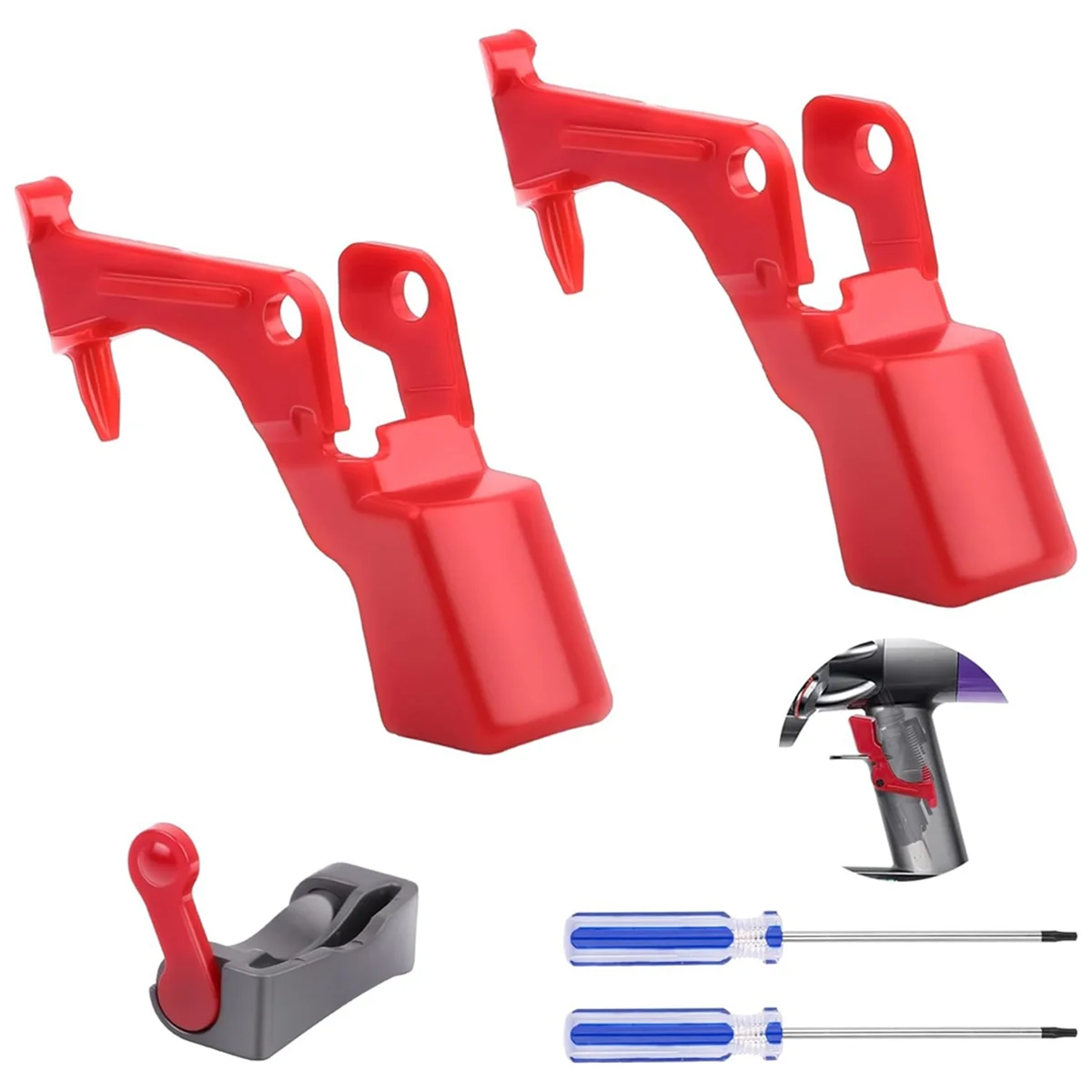 Replacement Switches for V11 V10, Fixation Switch Control Upgraded Release Button, Off Switch Control Clamp