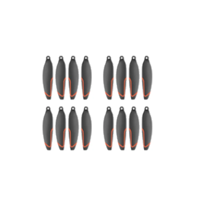 S1S Mini Drone เดิม LS-S1S S1S ใบพัดหลักใบมีดปีกใบพัด CW CCW พัดลมอะไหล่อุปกรณ์เสริม8ชิ้น/เซ็ต