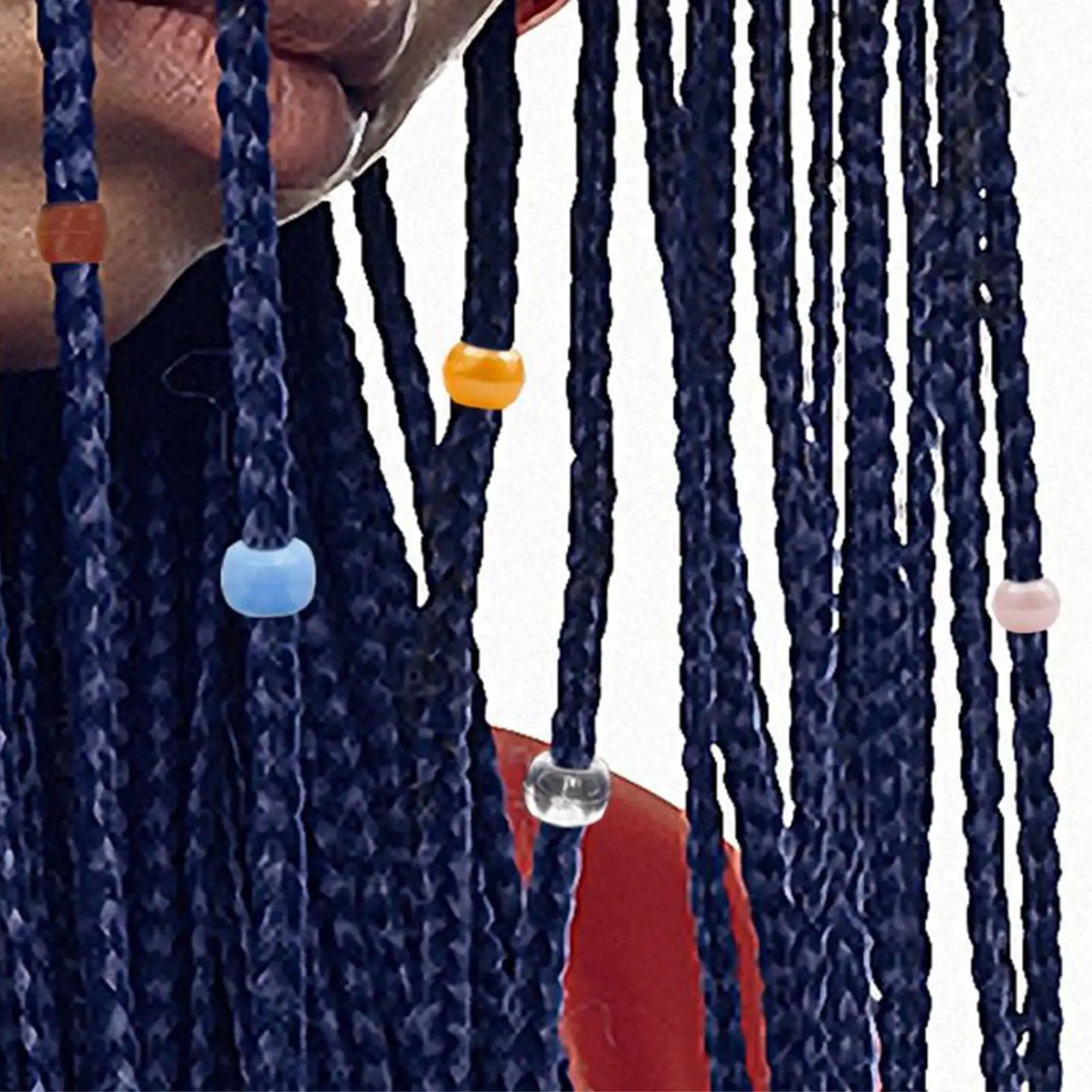 251x Multicolor Dreadlocks Beads, Hair Jewelry, hair Braids Bracelet Ornaments 9mm Hair Beads Kit Bracelet Jewelry Craft Making