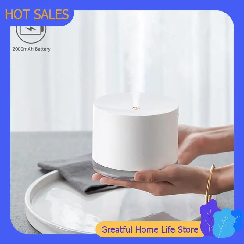 Humidificateur d'air Portable AT59, humidificateur électrique Rechargeable, diffuseur, Humidification