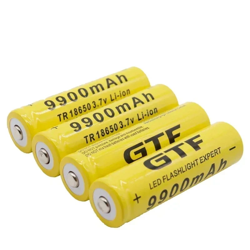 Top 18650 Li-Ion Battery 3.7V 9900mAh Rechargeable Batteries For LED Flashlight Torch Speaker Fast Charging High Quality Battery