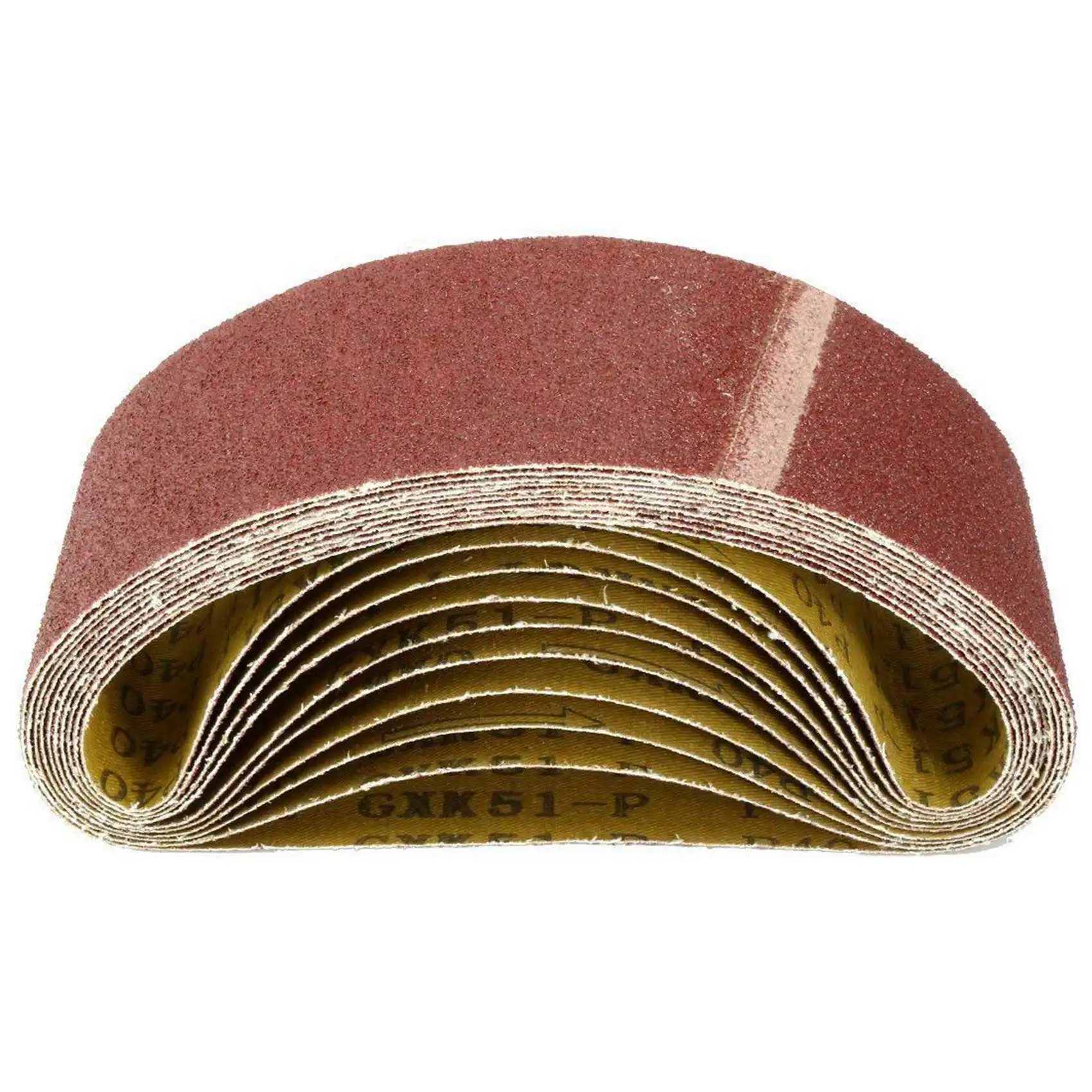 ABGE-3 X 21Inch Sanding Belts   240 Grit Aluminum Oxide Sanding Belt   Premium Sandpaper For Portable Belt Sander – 20 Pack
