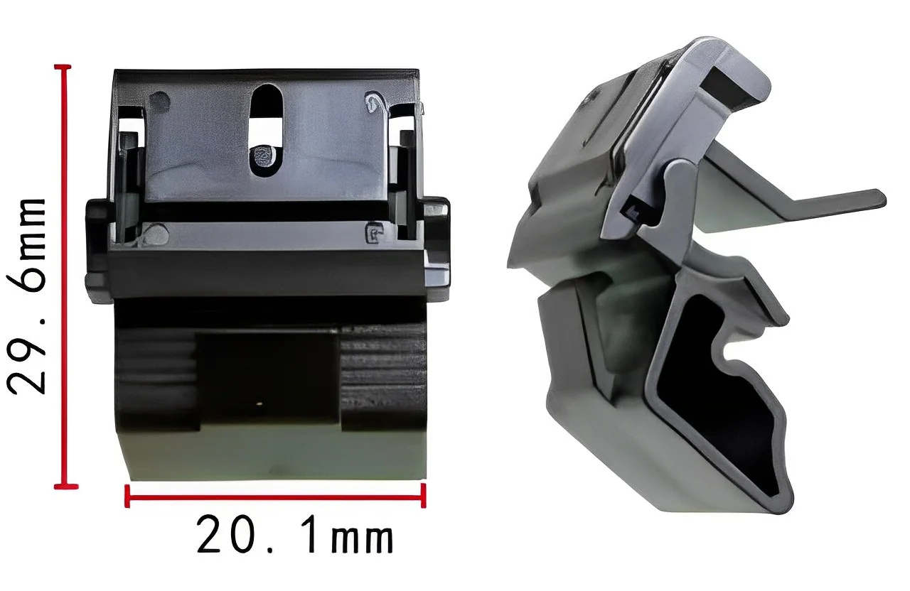 

For Tesla Model Y Storage Box Buckle Trunk Fixed Buckle 10 Pieces 147 2872-00 - B