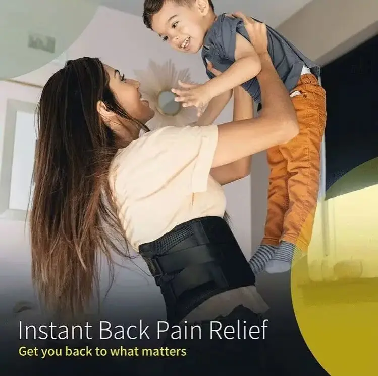 

Пояс для поддержки поясницы, ортопедический бандаж для мужчин и женщин, противоскользящий, дышащий, для поддержки поясничного отдела позвоночника.