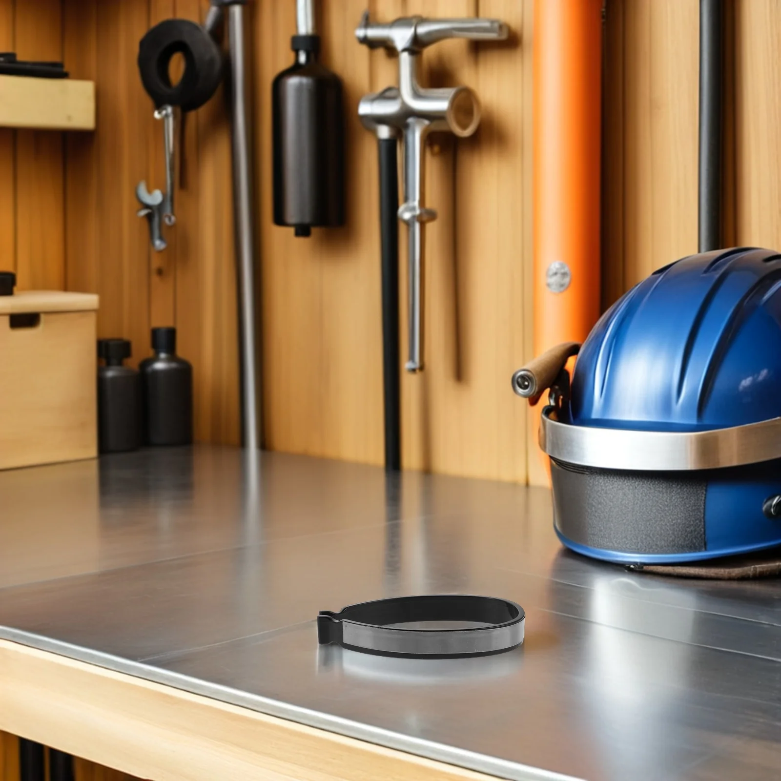 

2Pair Reflective Cycling Trouser Clip Wide Gray Leg Band Night Safety Pant Leg Cuff Clip Bike Trouser Clips for Commuting