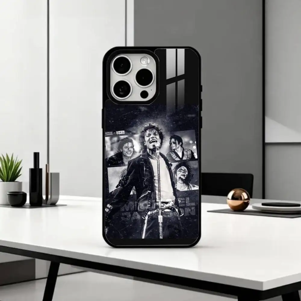 COOL Singer M-Michael Jackson   Phone Case For iPhone17,16,15,14,13,12,11 Plus,Pro Max Magnetic For Magsafe Wireless Charging