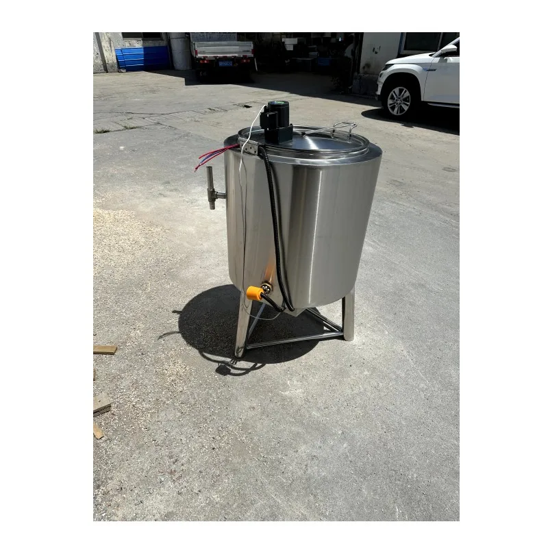 

High Quality Pasteurization And Cooling Tank milk Pasteurizer Tank 50-200 Liter Milk Tank