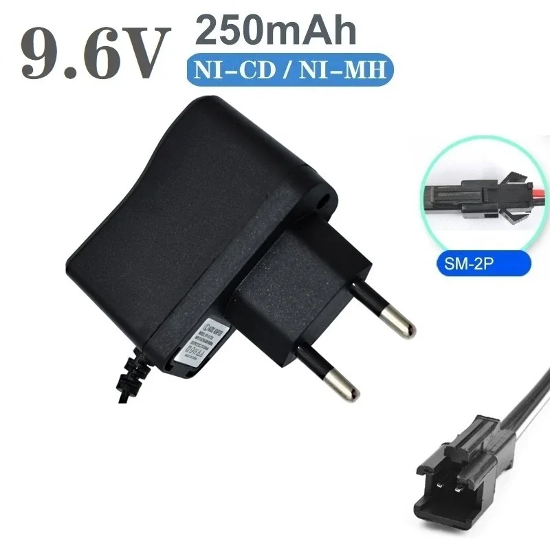 2.4 فولت 3.6 فولت 4.8 فولت 6 فولت 7.2 فولت 8.4 فولت 9.6 فولت NiCd NiMH شاحن بطارية ل RC سيارة قارب خزان البنادق اللعب بطارية مع SM-2P SM التوصيل شاحن #6
