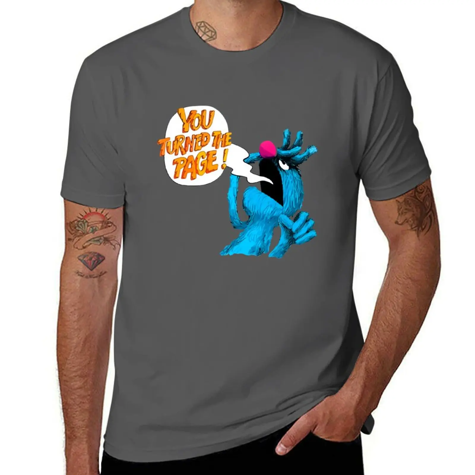 

Puppet Monster You Turned The Page Classic T-Shirt t shirt personalised t shirts designer T-Shirt