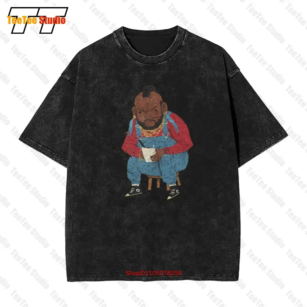 Ba To Do List The A Murdock Mr B A Team Hannibal Baracus Vintage Oversized T-Shirt OBHR