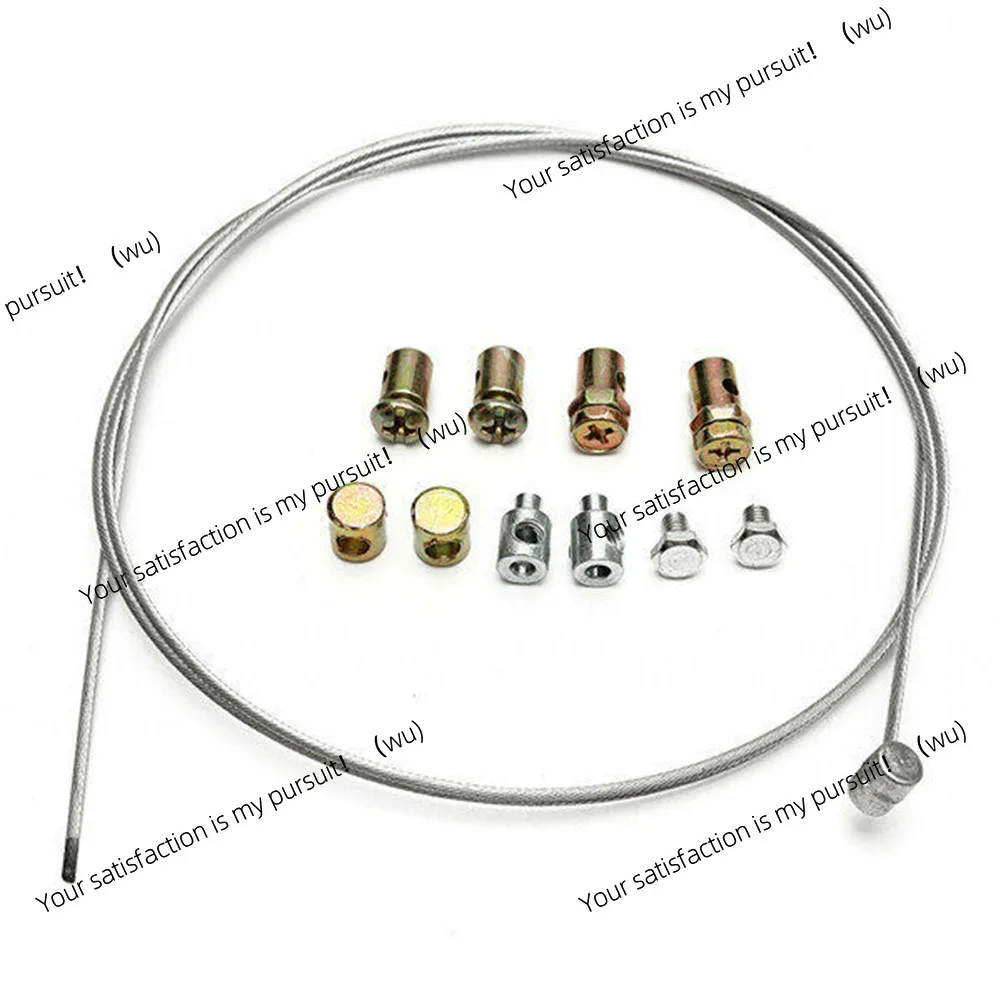 Universal Throttle Clutch Cable Repair Kit is suitable for lawn mower rotary tiller, throttle brake clutch cable