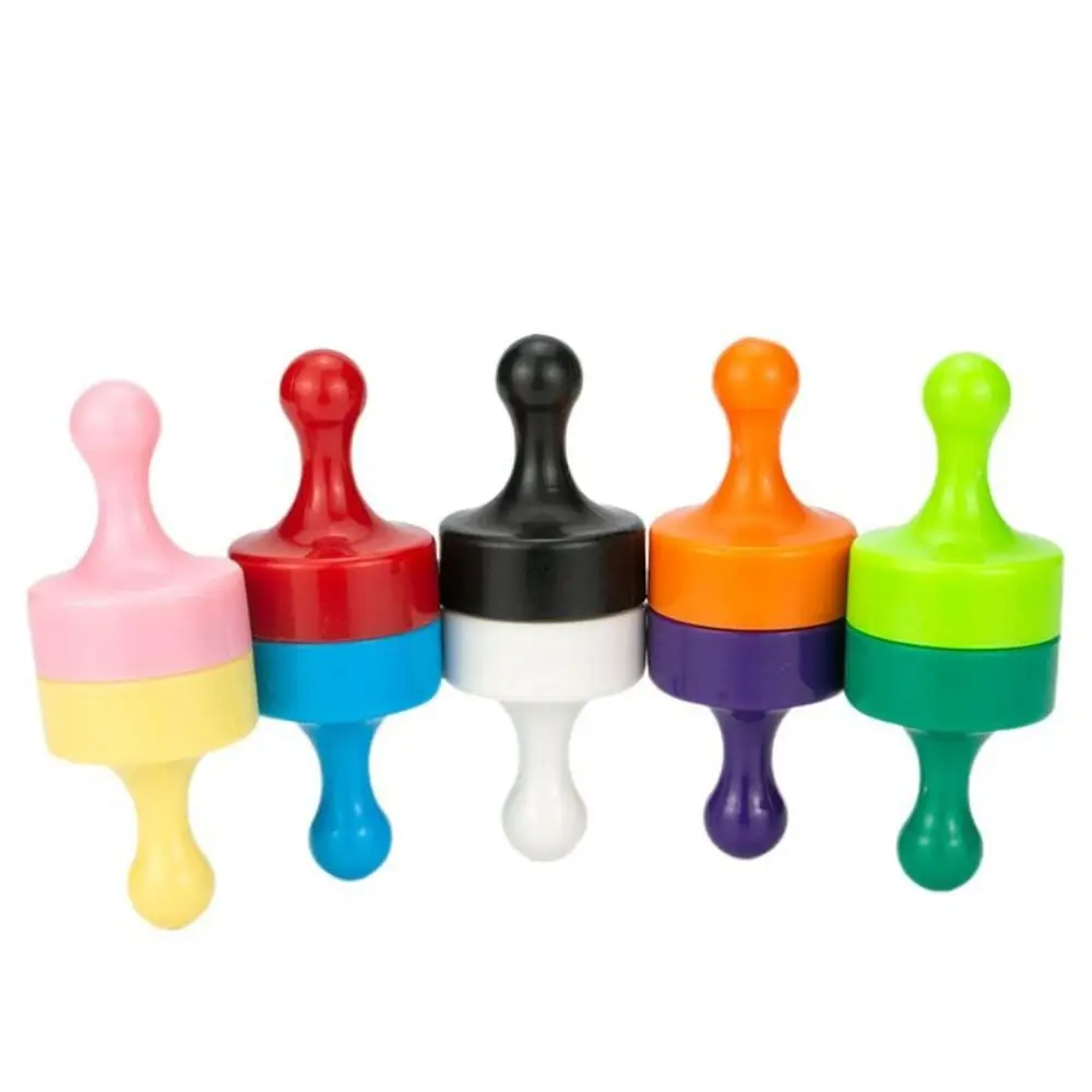 Multi Color 10pcs Round Small Strong Magnet Powerful Noticeboard Thumbtacks Fridge Sticker For School Kitchen Pushpin