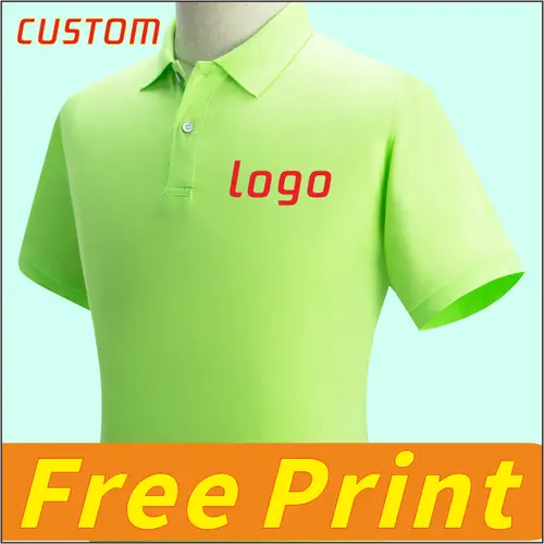 Polo Shirt, Short Sleeved Shirt, Custom Logo, Summer T-Shirt, Printed Logo, Embroidered Logo, Men's and Women's Clothing, Person - Image 8