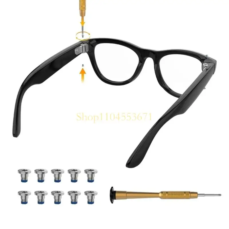 

Best Seller Glasses Screws And 360 Degree Rotating Screwdriver For Quick Maintenance