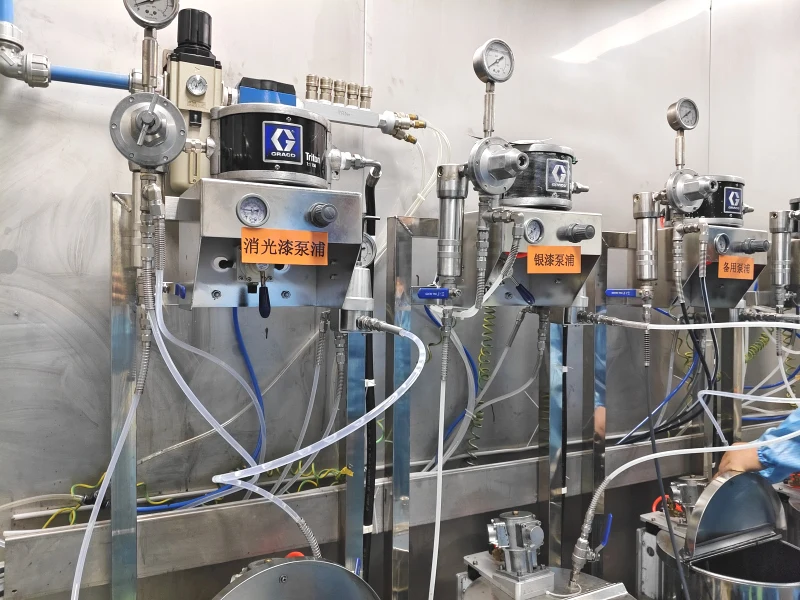 Complete Automated Spray Painting Production Line with Auxiliary Coating Equipment Metal Coating Machinery