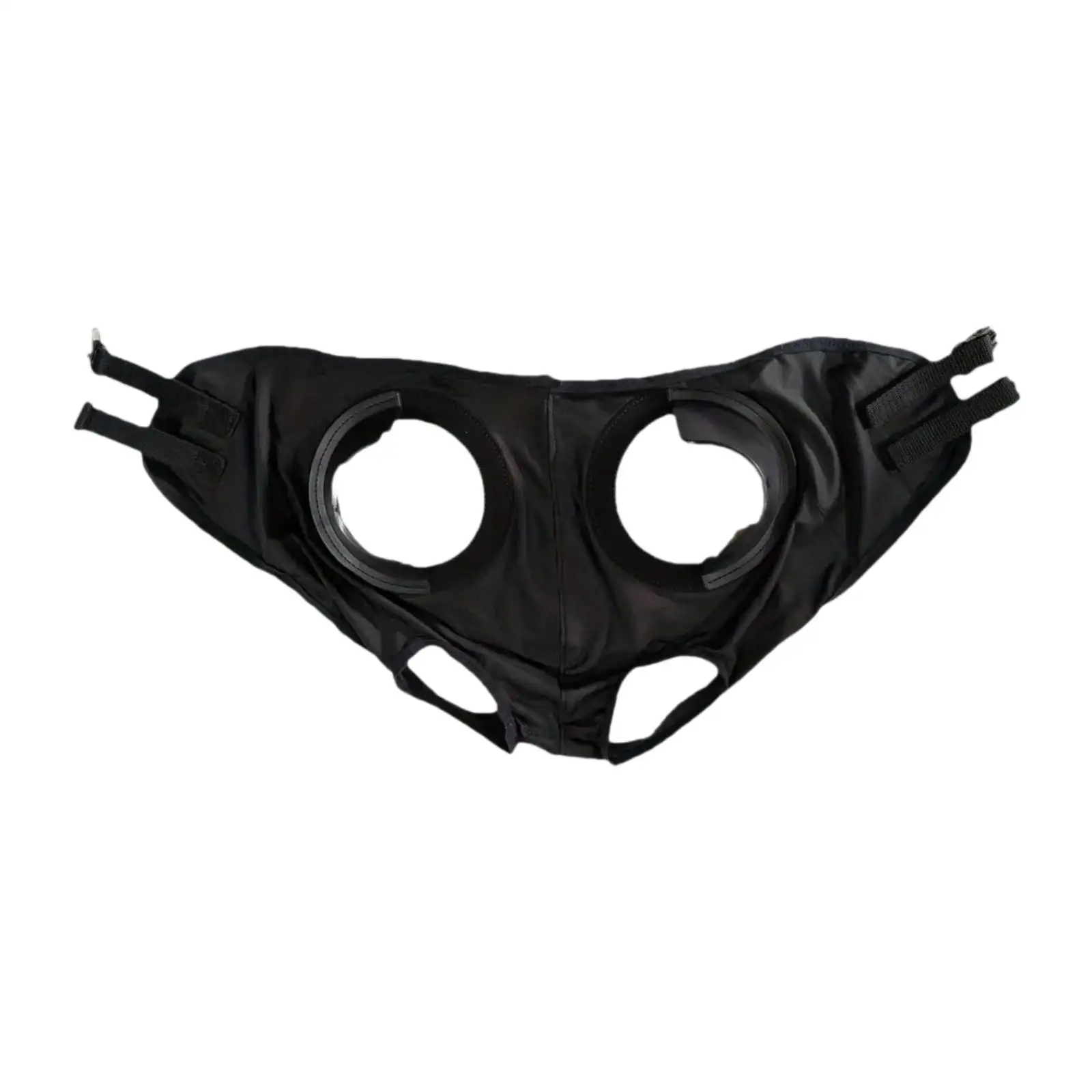 نظارات ركوب الخيل، قابلة للتنفس تقلل من التدخل البصري، قناع ذبابة خفيف الوزن لحماية عين الحصان