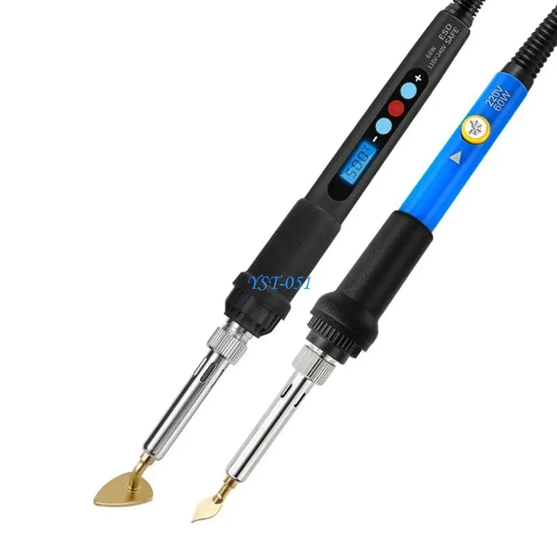 

E15A Compactly 60W Electric Soldering Iron Interchangeable Two Tip For Various Crafts