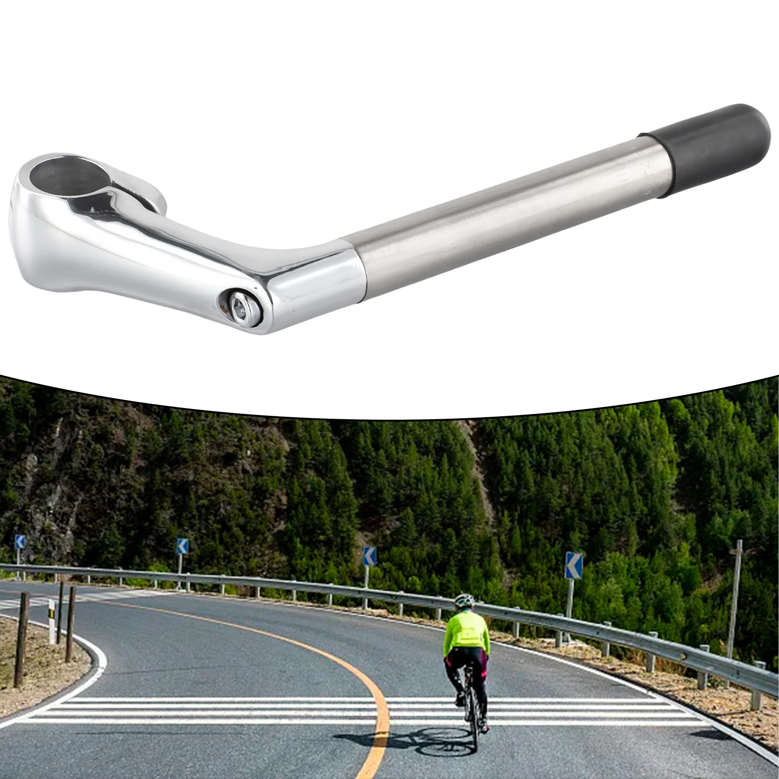 Bicycle Components Bicycle Stem Highly Polished Design Easy To Install Filmless Labeling 439 Grams High Quality