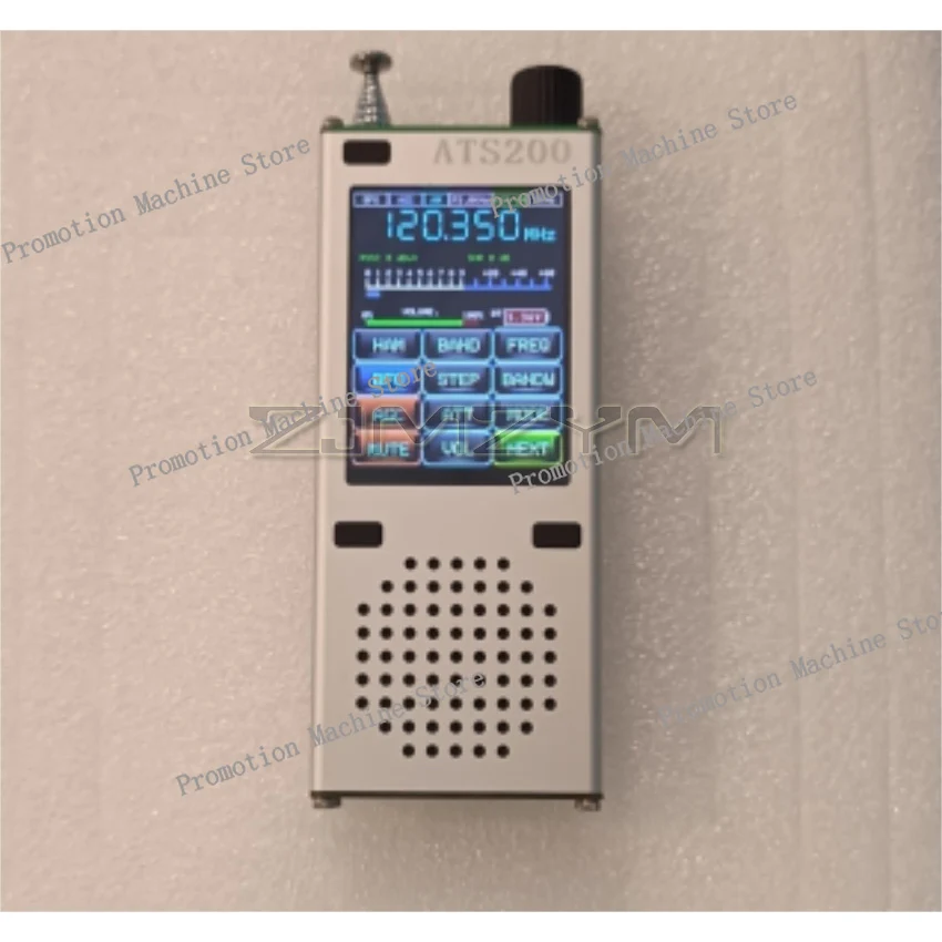 Receptor portátil ATS120 Bluetooth SSB FM RDS 64-108MHz AM LSB USB receptor de Radio de todas las bandas antena extendida Radio ATS100 ATS200