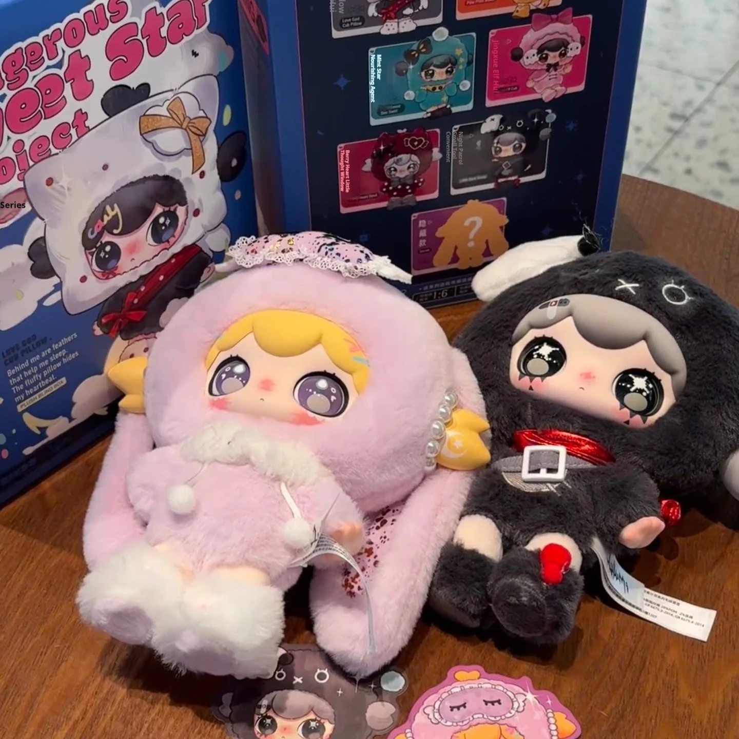 

Подлинная Lulumi Dangerous Sweet Star Plan слепая коробка игрушки Kawaii Baby три удивленная коробка игрушки рюкзак кулон подарок на праздник для девочек