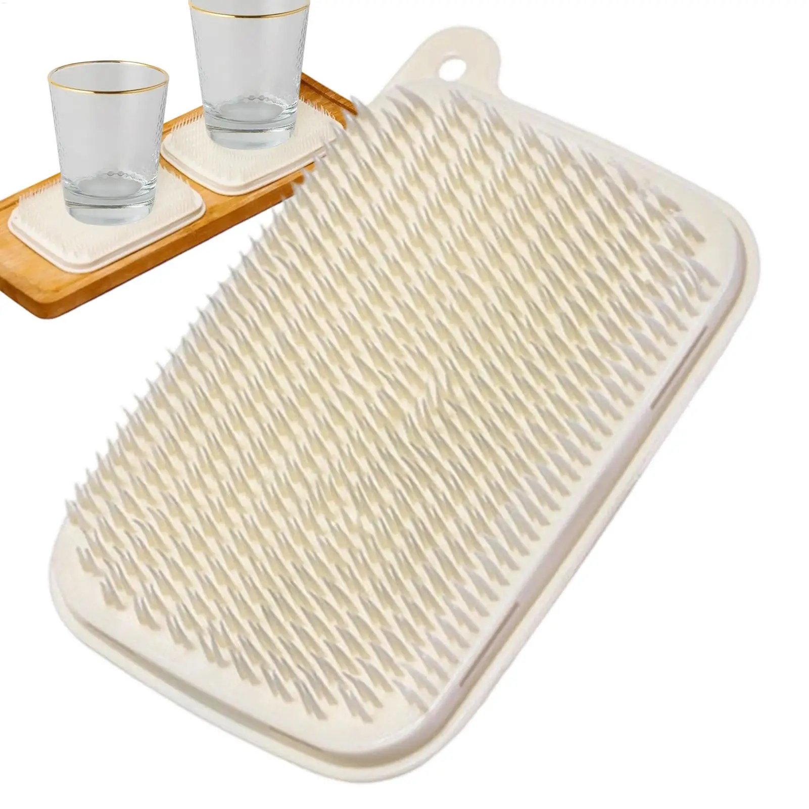Kitchen Cleaning Brush Soft Bristles Labor-saving Portable Bendable Fruit Vegetable Dishwashing Brush Crevice Cleaning Tools