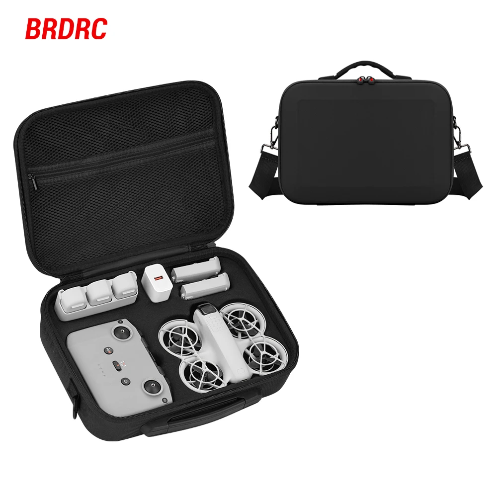 BRDRC NEO Carrying Case for DJI NEO Drone Body RC-N3 Remote Controller Protective Storage Bag Hanbag Box Portable Travel Bag