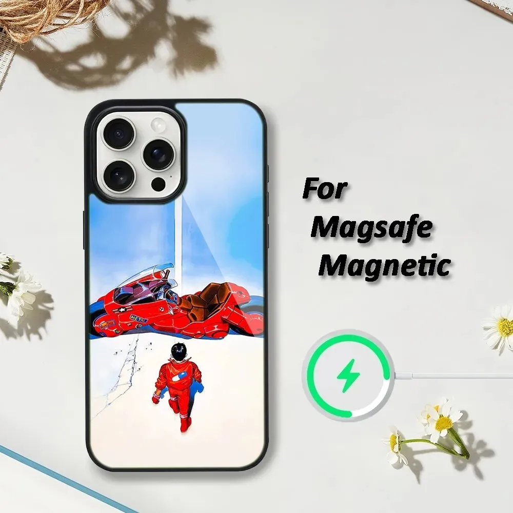 Anime A-Akira 1988 Phone Case For iPhone 15,14,13,12,11,Plus,Pro,Max,Mini,Magsafe,Magnetic,Wireless,Charging