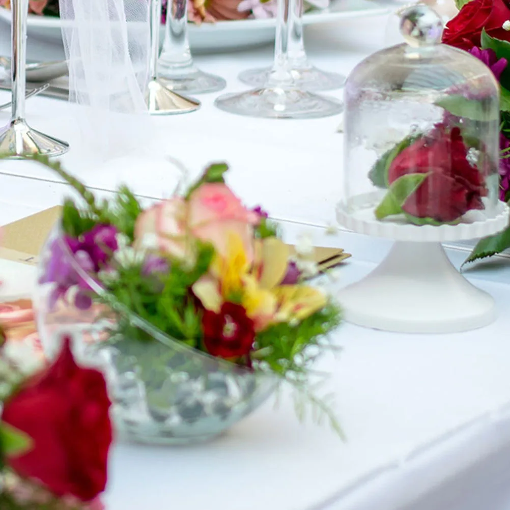 

Round Waterproof Transparent Tablecloth Clear PVC Table Cover Oil-Proof Easy Clean Dining Table Protector Home Restaurant