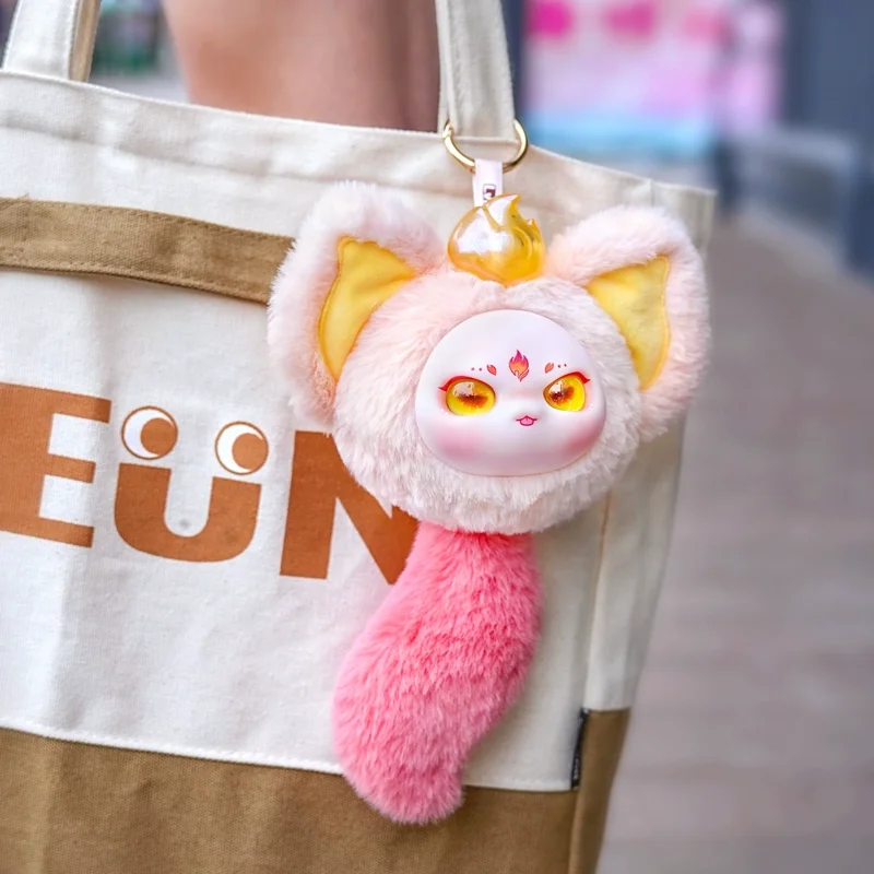 Caja ciega Original de la serie Maytree Lucky Spritrs, juguete de cola grande, muñeca, mochila, adornos colgantes, caja misteriosa de dibujos animados, regalo sorpresa