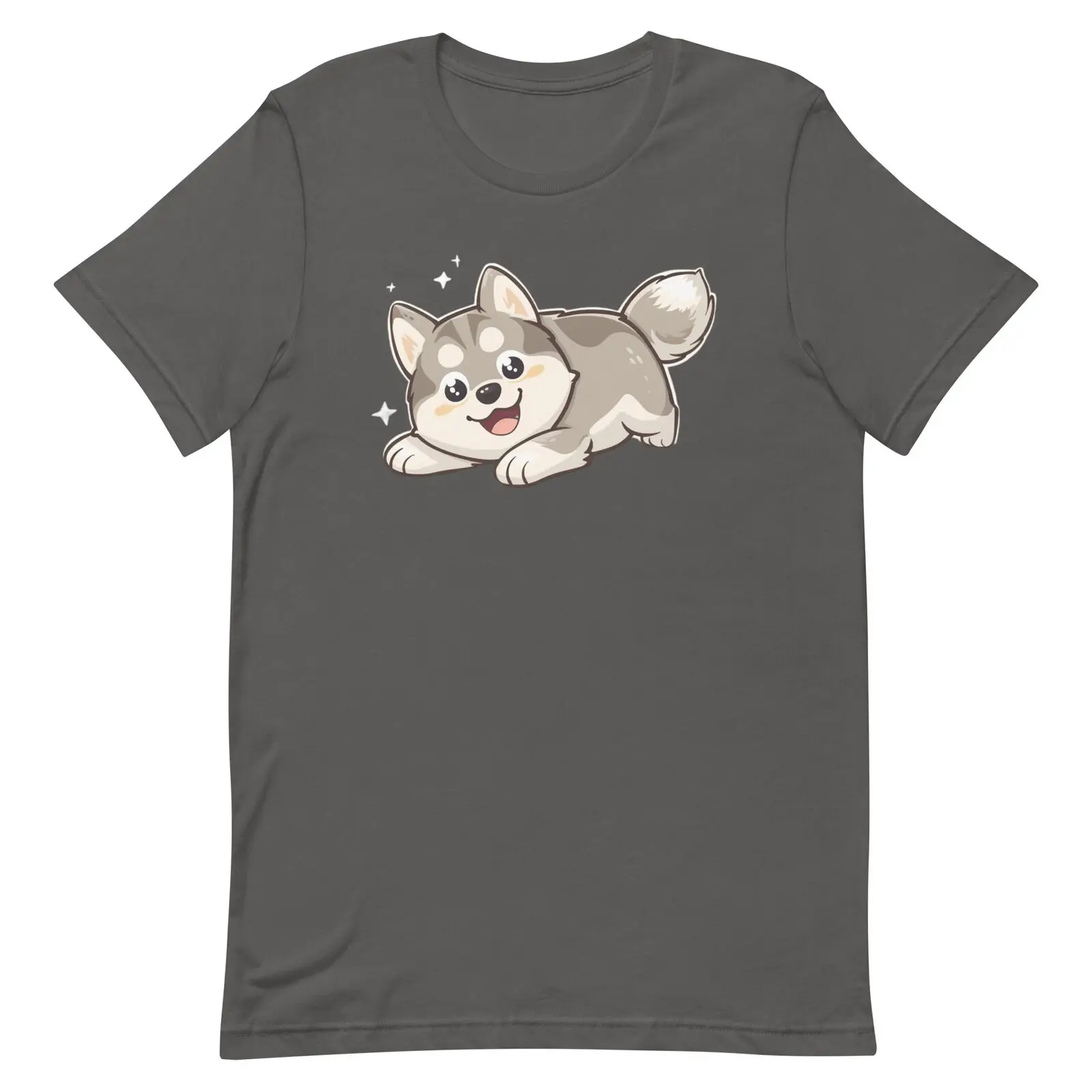 Playful Husky Puppy Tee | Cute Graphic T-Shirts | kawaiitees.com