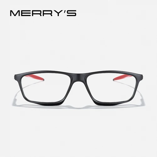Imagen 2 del producto MERRYS DESIGN-gafas deportivas para hombre, montura TR90, patilla de aluminio con patas de silicona, gafas graduadas para miopía, S2715