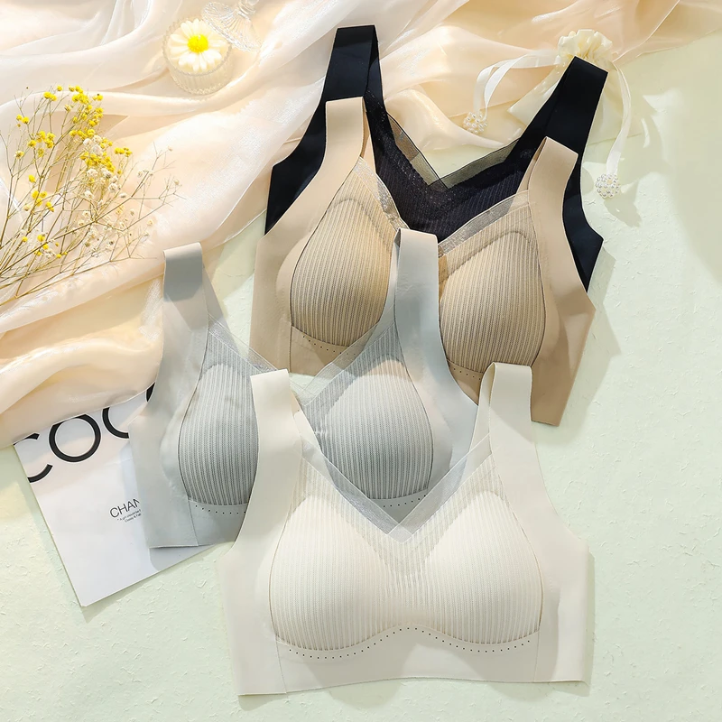 Zero Weight Lifting, Traceless Push-up Bra For Women, No Rims, Breathable Anti-sagging Vest, Beautiful Back Bra For Women