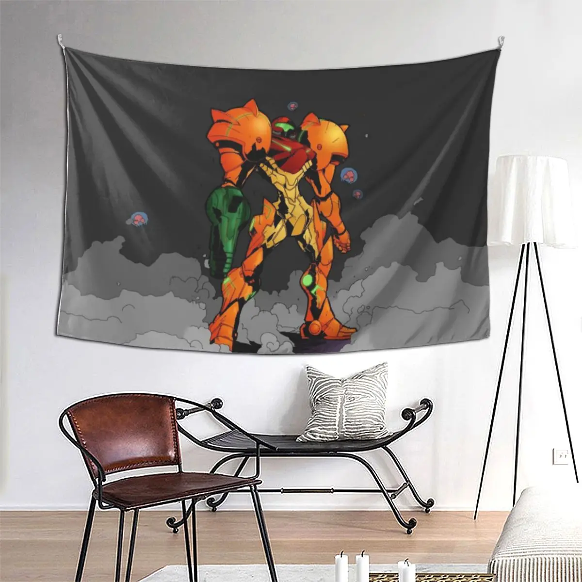 ميترويد ساموس آران برايم هنتر نسيج الفن الجدار الشنق الجمالية ديكور المنزل المفروشات لغرفة المعيشة غرفة نوم غرفة النوم #2