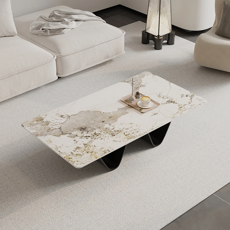 

Replica Unique Coffee Table Design Premium Light Luxury Style Coffee Table European Trendy Chinese Couchtisch Salon Furniture