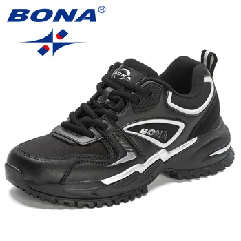 BONA Neue Designer Outdoor Sport Schuhe Laufschuhe Frauen Mode Turnschuhe Komfortable Athletic Training Schuhe Damen