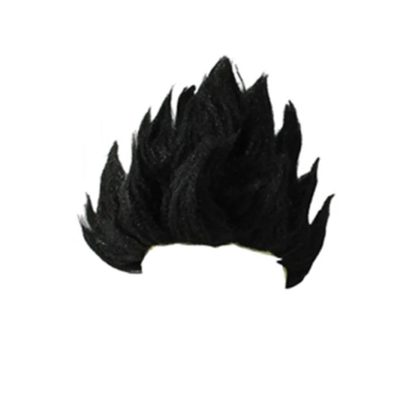 Z Cosplay Wig Goku Anime Costume Party Dress Up Black Blue Yellow Wig Halloween Carnival Party Wig