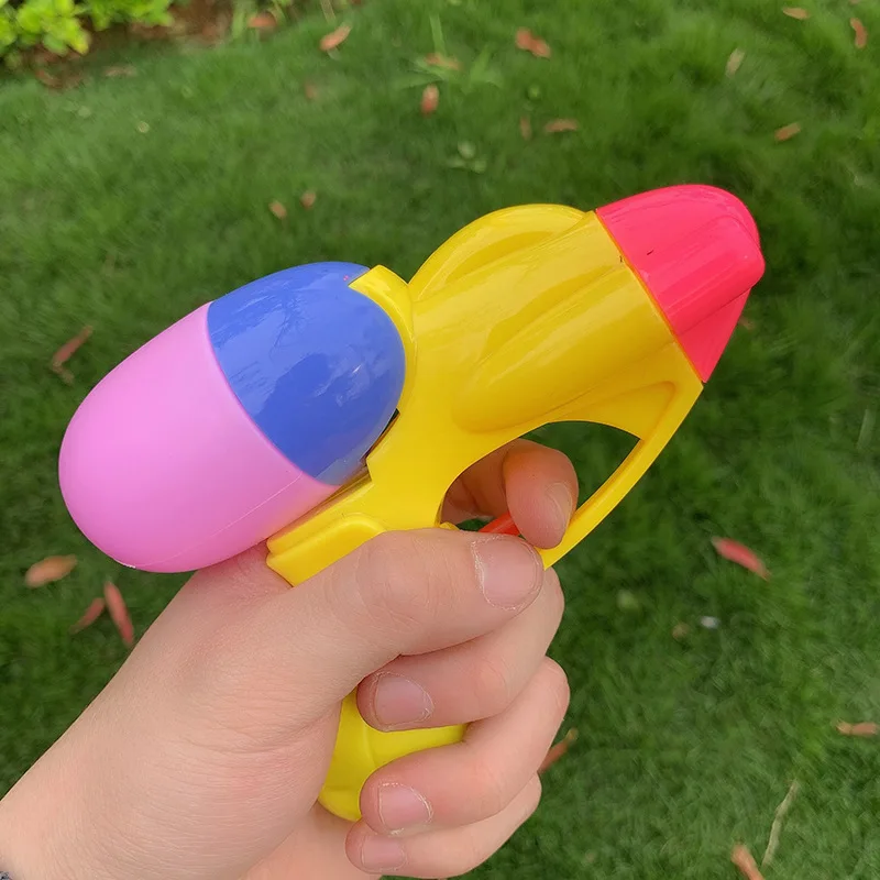 1pcs Fashion Toy Water Guns For Kids Creative Outdoor Summer Swim Toy Cute Mini Rainbow Water Fun Toys Guns