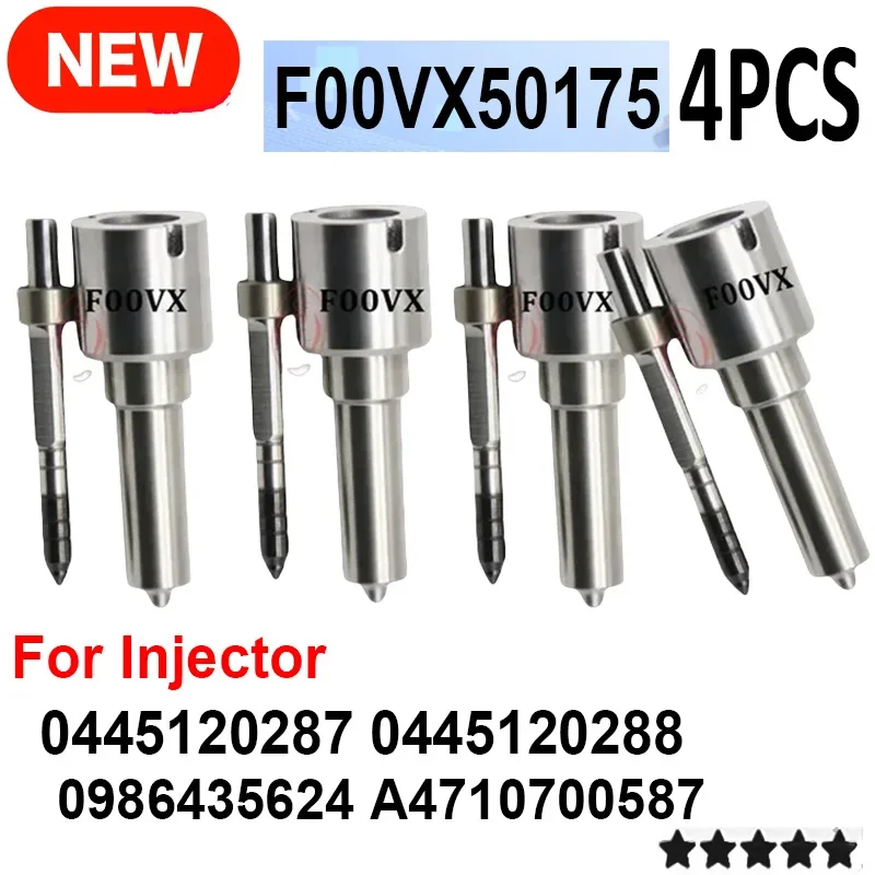 F00VX50175 High Quality Piezo Nozzle For Injector 0445120287 0445120288 0986435624 A4710700587