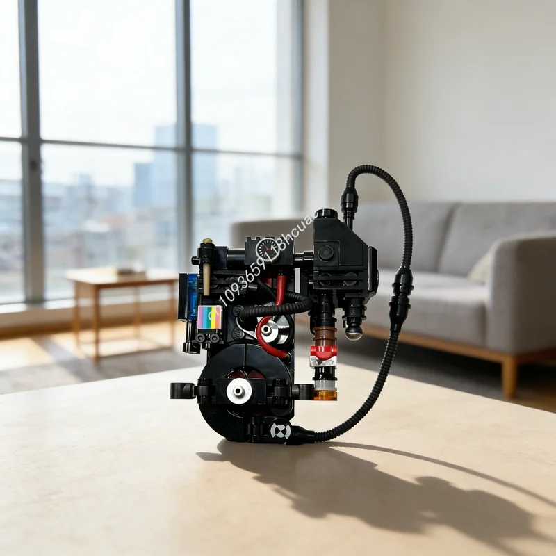 136 Piezas MOC Proton Pack Neutrona Wand, Bloques de Construcción de Modelo de Cazafantasmas, Juguetes de Construcción, Regalos de Navidad, Ladrillos de Cumpleaños