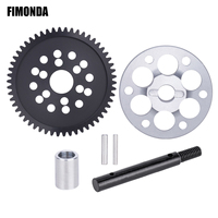 56T 32P Spur Gear Slider Eliminator Kit for SCX10 Vanquish VS4-10 1/10 RC Crawler - Delrin Gear Quiet Fits SCX10 Gearbox