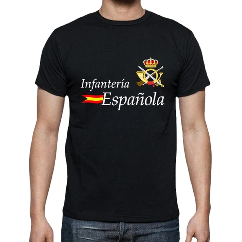

Spanish Infantry T-Shirt 100% Cotton O-Neck Summer Short Sleeve Casual Mens T-shirt Size S-3XL