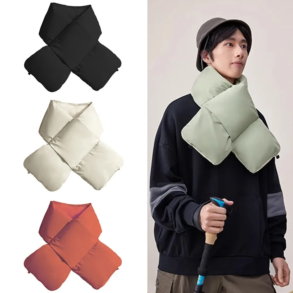 ผ้าพันคอให้ความอิเล็กทรอนิกส์ใช้ได้ทั้งชายและหญิงผ้าพันคอขนแกะให้ความอบอุ่นมีช่องเสียบ USB กันน้ำสีลูกกวาดสีทึบ