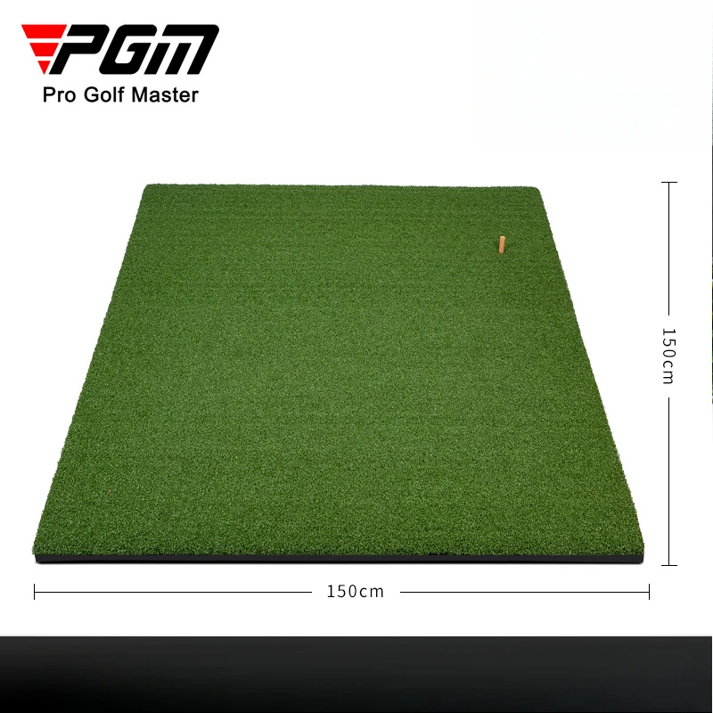 PGM Durable Golf Practice Mat, Thickened Grass Chipping Practice Mat, Swing Trainer, Home Mat