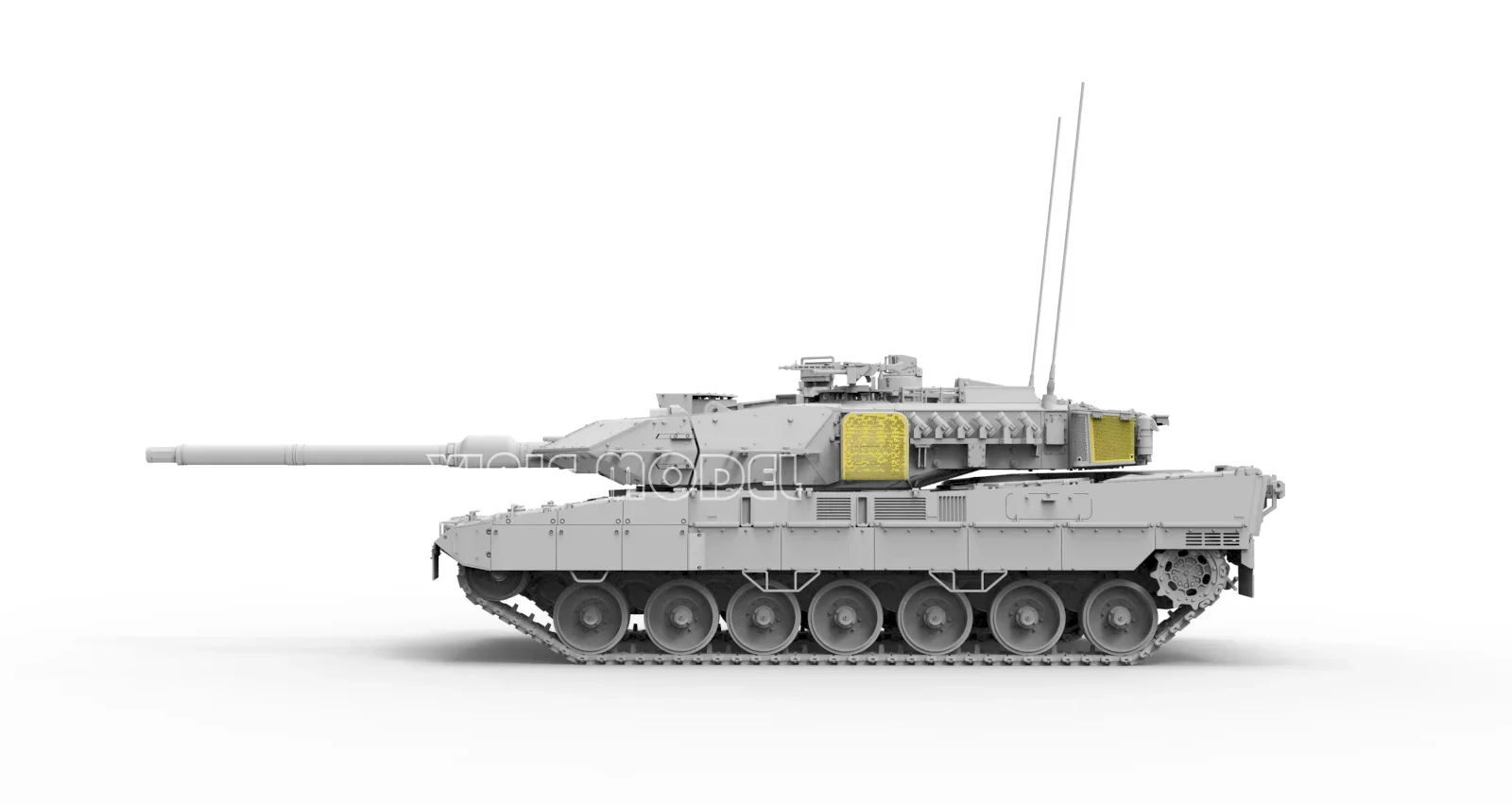 Border Model Building Kits 1/35 BT-040 German Leopard 2A7V Main Battle Tank   (w/metal barrel) for Military Toy Model Hobby