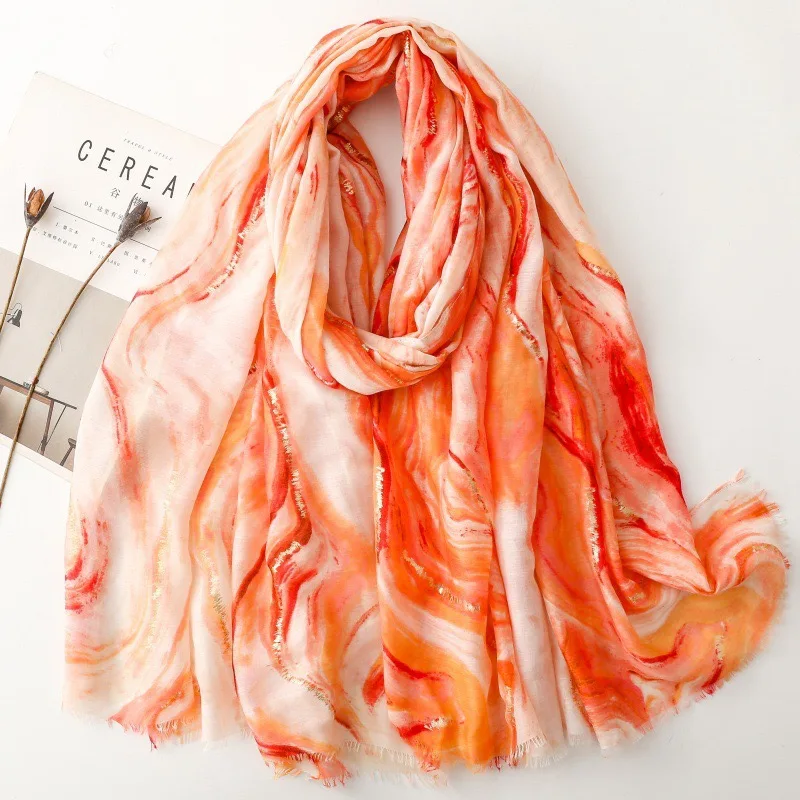 

2025 Winter Geometric Paisley Fringe Viscose Shawls Scarf Lady High Quality Thin Wrap Beach Stole Bufandas Muslim Hijab 180*90Cm