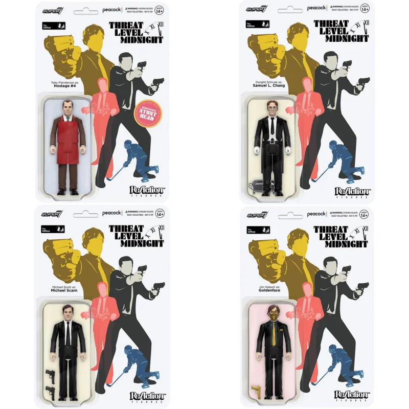 

Super7 Офисный полный набор классических игрушечных кукол, имитация человеческих моделей, коллекция фигурок Darryl philbin