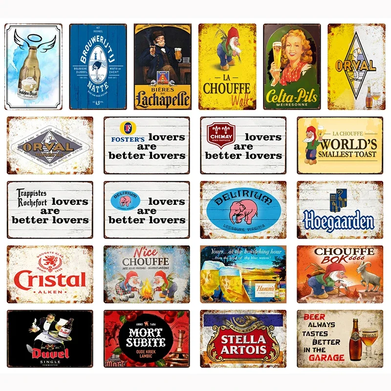 Belgium Beer Retro … - image
