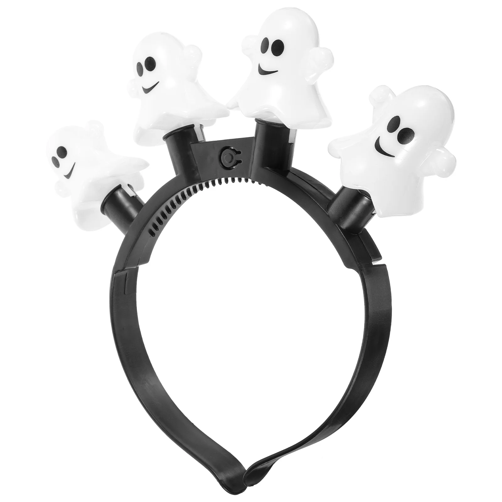 Halloween Geist Stirnband LED Horror Gruseliges Haarschmuck für Frauen Stirnbänder Erwachsene Requisiten