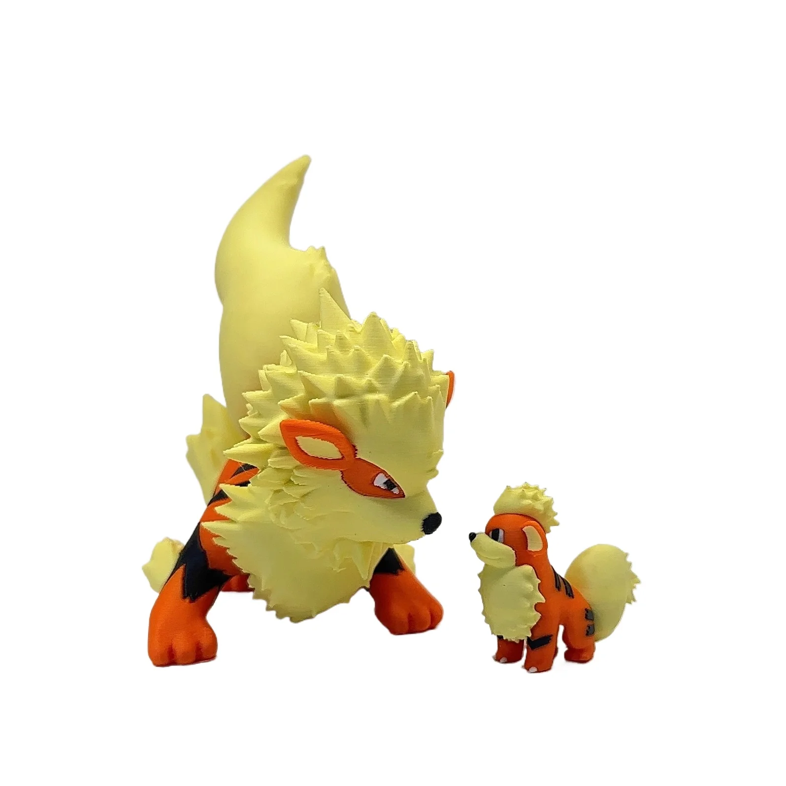 3D-Druck im Maßstab 1:20 World Shellder Growlithe Arcanine Pokémon Spiel Peripherie Modell Sammlung Desktop Ornament Dekoration