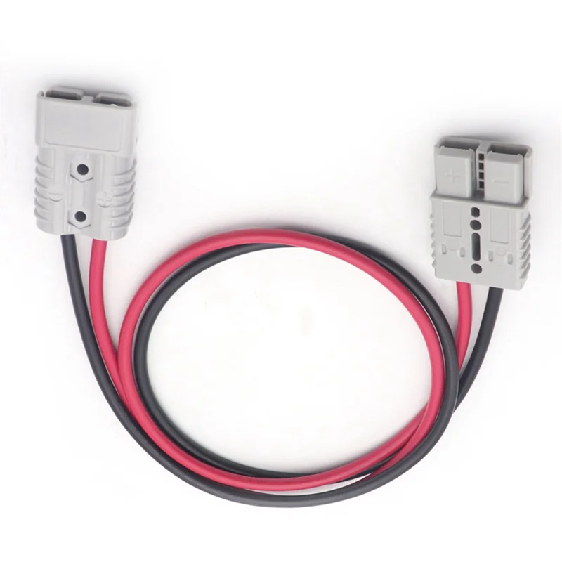 for Anderson Plug Power Connector with Extension Cable 600A Double Plug 6AWG for Cars, New Energy, Industry, Etc.